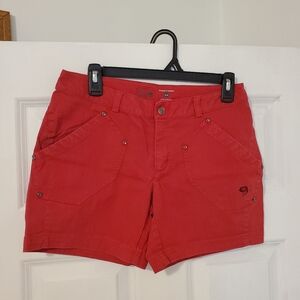 Mountain Hardwear Red Shorts
